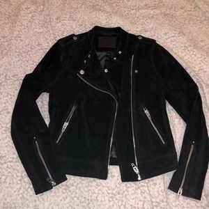 Great confusion suede Blank NYC jacket